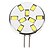 cheap Light Bulbs-LED Spotlight 450 lm G4 9 LED Beads SMD 5730 Cold White 12 V