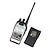 abordables Talkie-walkie-Baofeng BF-666S 5W 16 canaux 400-470MHz poche talkie-walkie / Interphone - Noir