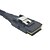 cheap Cables-Mini SAS 4i SFF-8087 36 Pin Host to 90 Degree Angled 4 SATA 7Pin Target HDD Hard Drive Splitter Cable 10Gbps 50CM