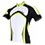 cheap Women&#039;s Cycling Clothing-ILPALADINO Men&#039;s Short Sleeve Cycling Jersey Summer Polyester Green Stripes Bike Jersey Top Mountain Bike MTB Road Bike Cycling Ultraviolet Resistant Quick Dry Breathable Sports Clothing Apparel