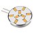 cheap LED Bi-pin Lights-LED Spotlight 450 lm G4 9 LED Beads SMD 5730 Warm White Cold White 12 V