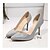 cheap Women&#039;s Heels-Women&#039;s Summer Heels Leatherette Dress / Party &amp; Evening Stiletto Heel Black / Silver / Gold