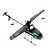 abordables Helicópteros RadioControl-2.4G sola lámina RC helicóptero con giroscopio