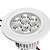cheap LED Recessed Lights-5500lm LED Ceiling Lights LED Recessed Lights Recessed Retrofit 7 LED Beads High Power LED Natural White 85-265V