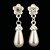 cheap Jewelry Sets-Women&#039;s Jewelry Set Pearl Earrings Jewelry For Party Daily Casual / Necklace