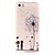 ieftine Carcase iPhone-Maska Pentru iPhone 5 iPhone SE / 5s / iPhone 5 Transparent / Model Capac Spate Păpădie / Floare Greu PC