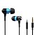 cheap Headphones &amp; Earphones-Fashion AWei Q3i  3.5mm Plug In-Ear Aluminum Alloy Super Bass  Microphone Earphones-(Orange / Blue / Black)