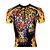 cheap Women&#039;s Cycling Clothing-ILPALADINO Men&#039;s Short Sleeve Cycling Jersey Summer Polyester Cartoon Tiger Animal Bike Jersey Top Mountain Bike MTB Road Bike Cycling Ultraviolet Resistant Quick Dry Breathable Sports Clothing