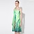 cheap Women&#039;s Dresses-Women&#039;s Green Dress , Sexy/Beach/Casual/Print/Party/Work/Plus Sizes Sleeveless