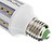 ieftine Becuri-Becuri LED Corn 960 lm E26 / E27 T 60 LED-uri de margele SMD 5630 Alb Cald 220-240 V