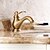 cheap Bathroom Sink Faucets-Centerset Single Handle Antique Brass Bathroom Sink Faucet Bath Taps