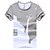 levne Pánská tílka a topy-Men&#039;s Round Collar Casual Cotton T-Shirt