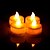 preiswerte Dekoration &amp; Nachtlicht-1pc Flammenlose Kerzen Batterie Dekorativ
