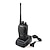 billige Walkie-talkies-Baofeng BF-666S 5W 16-kanals 400-470MHz Håndholdt Walkie Talkie / Interphone - Sort