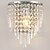 cheap Crystal Wall Lights-Crystal Modern Contemporary Flush Mount wall Lights Living Room Wall Light 110-120V / 220-240V 3 W