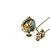 abordables Collier-Collier Pendentif Femme Résine Bronze dames Mode Bleu Colliers Tendance Bijoux pour Soirée Quotidien Décontracté