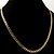 levne Módní náhrdelníky-Dámské Řetízky Figaro Řetěz Tlustý Foxtail řetězec dámy Módní Pozlacené 18K zlato plněné Náhrdelníky Šperky Pro Svatební Párty Denní Ležérní