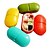 preiswerte Reisegesundheit-tragbare individuelle und schöne Pille Fall (zufällige Farbe)