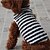 preiswerte Hundekleidung-Hund T-shirt Hundekleidung Schwarz Kostüm Baumwolle XS S M L XL