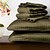Недорогие Пододеяльники-huani® набор одеяло, 3 шт плед темно-зеленый полиэстер