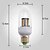 preiswerte Leuchtbirnen-E26/E27 LED Kerzen-Glühbirnen C35 27 Leds SMD 5050 Warmes Weiß 3000lm 3000KK AC 220-240V