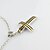 cheap Religious Jewelry-Men&#039;s Pendant Necklace Titanium Steel Gold Plated Cross Ladies Fashion Christ Gold Silver Gold / Silver Necklace Jewelry For Christmas Gifts Daily Casual