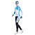 cheap Men&#039;s Clothing Sets-Mysenlan Women&#039;s Long Sleeve Cycling Jersey with Tights - Blue Pink Bike Clothing Suit Thermal / Warm Windproof Breathable Quick Dry Sports Spandex Patchwork Clothing Apparel / High Elasticity