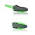 cheap Fruit &amp; Vegetable Tools-BOXIN Double Blades Unfoldable Peeler for Multifunctions, Assorted Green and Grey Color