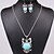 billige Vip Deal-J &amp; S Stilfuld Owl Formet Kallaite smykker sæt