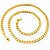 cheap Necklaces-Women&#039;s Chain Necklace Figaro Chunky Foxtail chain Ladies Fashion Gold Plated 18K Gold Filled Necklace Jewelry For Wedding Party Daily Casual