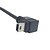 levne USB kabely-GPS Mini USB Směr 5Pin 90 stupňů dolů Úhlová mužů k ženám prodlužovací kabel 50cm
