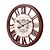 お買い得  モダンデザイン壁時計-レトロ風 / 伝統風 ウッド 円形 ハウス型 屋内 / 屋外 装飾 壁時計 ハンズ