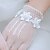 cheap Party Gloves-Wrist Length Fingertips Glove Tulle Bridal Gloves / Party/ Evening Gloves Spring / Summer / Fall White