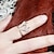 Χαμηλού Κόστους Μοδάτο Δαχτυλίδι-Γυναικεία Δακτύλιος Δήλωσης Χρυσαφί Μαύρο Ασημί Κράμα Πάρτι Καθημερινά Κοσμήματα