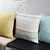 cheap Throw Pillows-4 pcs Cotton/Linen Pillow Cover, Geometric Country