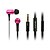 olcso Fejhallgató és fülhallgató-Fashion Awei 100i 3,5 mm Plug In-ear alumínium ötvözet Super Bass Mikrofon Earphones-Samsung-Black/Red/Pink/Silver