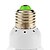 abordables Ampoules Globe LED-E26/E27 Ampoules Globe LED G60 27 diodes électroluminescentes SMD 5050 Blanc Chaud 3000lm 3000KK AC 100-240V