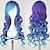 cheap Carnival Wigs-Vocaloid Luca Cosplay Wigs Women&#039;s 30 inch Heat Resistant Fiber Anime Wig
