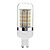 billige Elpærer-300lm G9 LED-kolbepærer 36 LED Perler SMD 5730 Dæmpbar Varm hvid 220-240V