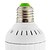 billige Elpærer-E26/E27 LED-kolbepærer T 96 leds SMD 3014 Varm hvid 600lm 2700-3500K Vekselstrøm 100-240V