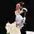 levne Dortové figurky-Figurky na svatební dort Květinový motiv / Klasický motiv Klasický pár Pryskyřice Svatební s Dárková krabička