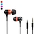 cheap Headphones &amp; Earphones-Fashion AWei Q3i  3.5mm Plug In-Ear Aluminum Alloy Super Bass  Microphone Earphones-(Orange / Blue / Black)