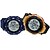 levne Sportovní hodinky-SKMEI Pánské Sportovní hodinky Náramkové hodinky Digitální hodinky Digitální Pryž Černá / Modrá / Zelená Voděodolné Alarm Kalendář Digitální Přívěšky - Zelená Modrá Zlatá / Chronograf / LCD