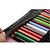 voordelige Schreifgerei-School Schilderen Roll Pencil Case Canvas Gordijn Sketch Brush Pen Bag Kits Zonder Potlood (assorti kleur)