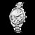Недорогие Модные часы-Жен. Наручные часы Имитация Алмазный Нержавеющая сталь Группа Кулоны / Мода Серебристый металл / Золотистый / Розовое золото / Два года / Maxell626 + 2025