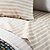 cheap Sheets &amp; Pillowcase-Sheet Set - Microfibre Pigment Print Stripes 2pcs Pillowcases (only 1pc pillowcase for Twin or Single)