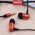 olcso Fejhallgató és fülhallgató-Fashion Awei 100i 3,5 mm Plug In-ear alumínium ötvözet Super Bass Mikrofon Earphones-Samsung-Black/Red/Pink/Silver