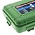 cheap Outdoor Lights-Protective Plastic Shock-Resistant Flashlight Case - Army Green