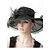 Недорогие Свадебный головной убор-Великолепная шляпка, из органзы, с блестками