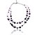 cheap Pearl Necklaces-Beaded Necklace For Women&#039;s Daily Pearl Acrylic Lilac